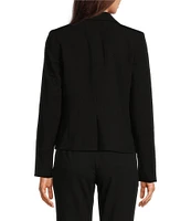 DKNY by Donna Karan Coordinating Notch Collar Long Sleeve Two Button Blazer