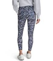 DKNY by Donna Karan Printed Stretch High Waist 7/8 Length Legging