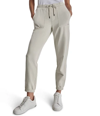 DKNY by Donna Karan Smocked Waistband Joggers