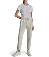 DKNY by Donna Karan Smocked Waistband Joggers