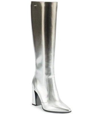 DKNY by Donna Karan Sorcyn Ombre Tall Leather Boots