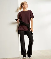 DKNY Sport by Donna Karan Balance High Waisted Flare Leggings