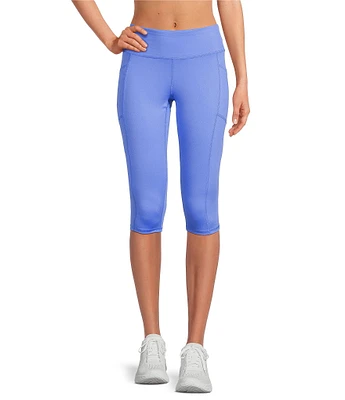 DKNY Sport by Donna Karan Balance Compression High Waist 16#double; Mini Capri Leggings