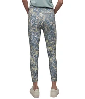 DKNY Sport by Donna Karan Elevate Interlock High Waist 7/8 Printed Fitness Leggings