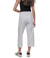 DKNY Sport By Donna Karan HD Logo 24#double; Crop Pants