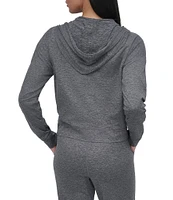 DKNY Sport by Donna Karan Spacedye Full Zip Long Sleeve Hoodie