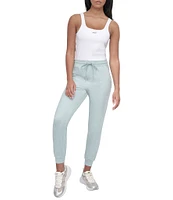 DKNY Sport by Donna Karan Spacedye High Waist Slim Fit Jogger
