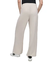 DKNY Sport by Donna Karen Highline Ribbed High Waist Wide Leg Pant