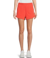 DKNY Sport by Donna Karan Double Layer Runners Pocket Training Shorts