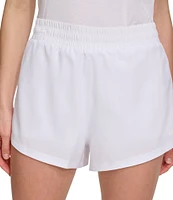 DKNY Sport by Donna Karan Double Layer Runners Pocket Training Shorts