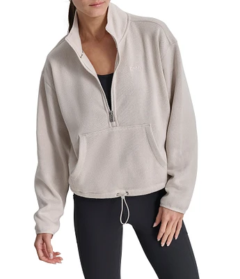 DKNY Sport by Donna Karan Half Zip Sweater Fleece Pullover