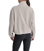 DKNY Sport by Donna Karan Half Zip Sweater Fleece Pullover