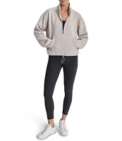 DKNY Sport by Donna Karan Half Zip Sweater Fleece Pullover