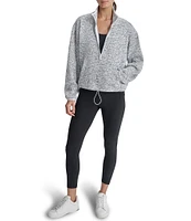 DKNY Sport by Donna Karan Half Zip Sweater Fleece Pullover