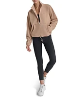 DKNY Sport by Donna Karan Half Zip Sweater Fleece Pullover