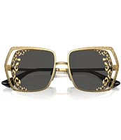 Dolce & Gabbana Women's DG2306 55mm Leopard Butterfly Sunglasses