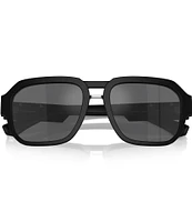 Dolce & Gabbana Men's DG4464 56mm Mirrored Pilot Sunglasses