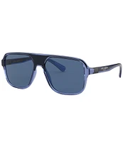 Dolce & Gabbana Men's DG6134 57mm Square Sunglasses