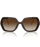 Dolce & Gabbana Women's DG4468B 58mm Havana Square Sunglasses