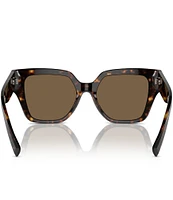 Dolce & Gabbana Women's DG4471F 52mm Havana Square Sunglasses