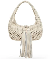 Dolce Vita Zenia Woven Leather Shoulder Bag