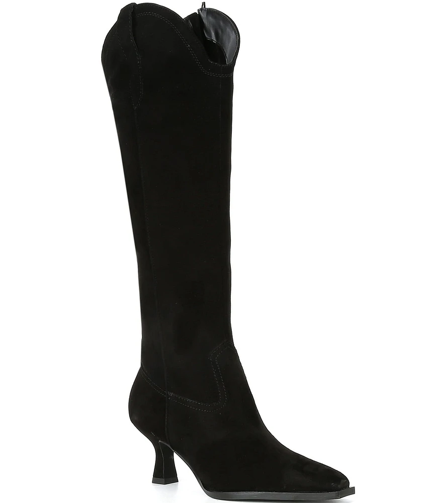 Dolce Vita Ariana Suede Kitten Heel Tall Boots