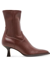 Dolce Vita Arya Leather Pointed Toe Booties