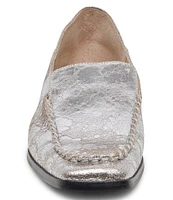 Dolce Vita Beny Distressed Leather Slip On Flats