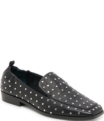 Dolce Vita Beny Leather Studded Loafers