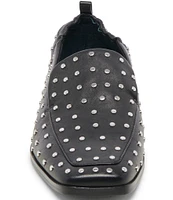 Dolce Vita Beny Leather Studded Loafers