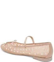 Dolce Vita Cadel Pearl Mesh Mary Jane Ballet Flats