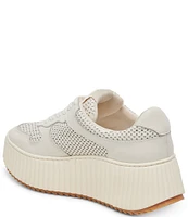 Dolce Vita Daisha Perforated Leather Platform Sneakers