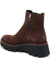 Dolce Vita Emmet H2O Water-Resistant Suede Lug Sole Booties