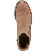 Dolce Vita Emmet H2O Water-Resistant Suede Lug Sole Booties