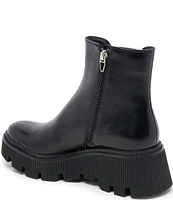 Dolce Vita Emmet H2O Water-Resistant Leather Lug Chelsea Booties