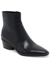 Dolce Vita Fahari H2O Leather Pointed Toe Booties