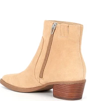 Dolce Vita Fahari H2O Suede Pointed Toe Booties