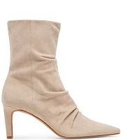 Dolce Vita Fernly Suede Rouched Booties