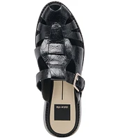 Dolce Vita Hippie Patent Leather Fisherman Sandals