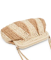 Dolce Vita Hydra Raffia Framed Clutch
