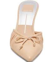 Dolce Vita Kairi Leather Bow Mules