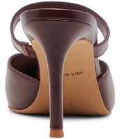 Dolce Vita Kanika Leather Pointed Toe Mules