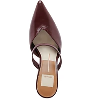 Dolce Vita Kanika Leather Pointed Toe Mules