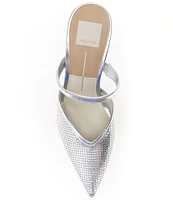 Dolce Vita Kanika Mesh Metallic Dress Mules