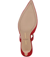 Dolce Vita Kanika Suede Pointed Toe Dress Mules