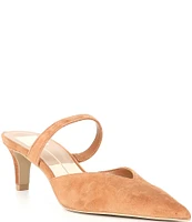 Dolce Vita Kanika Suede Pointed Toe Dress Mules