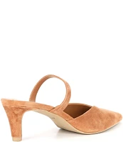 Dolce Vita Kanika Suede Pointed Toe Dress Mules