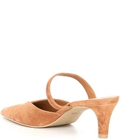 Dolce Vita Kanika Suede Pointed Toe Dress Mules