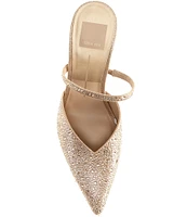 Dolce Vita Kanika Rhinestone Dress Mules