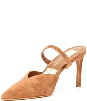 Dolce Vita Kanika Suede Dress Mules